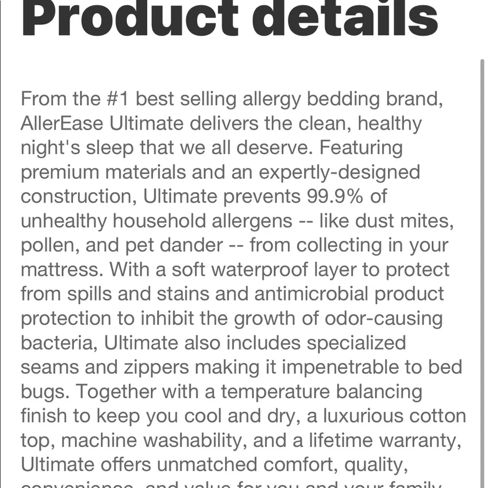 Full Mattress protector cotton